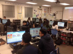 Hour of Code at Olympian High School